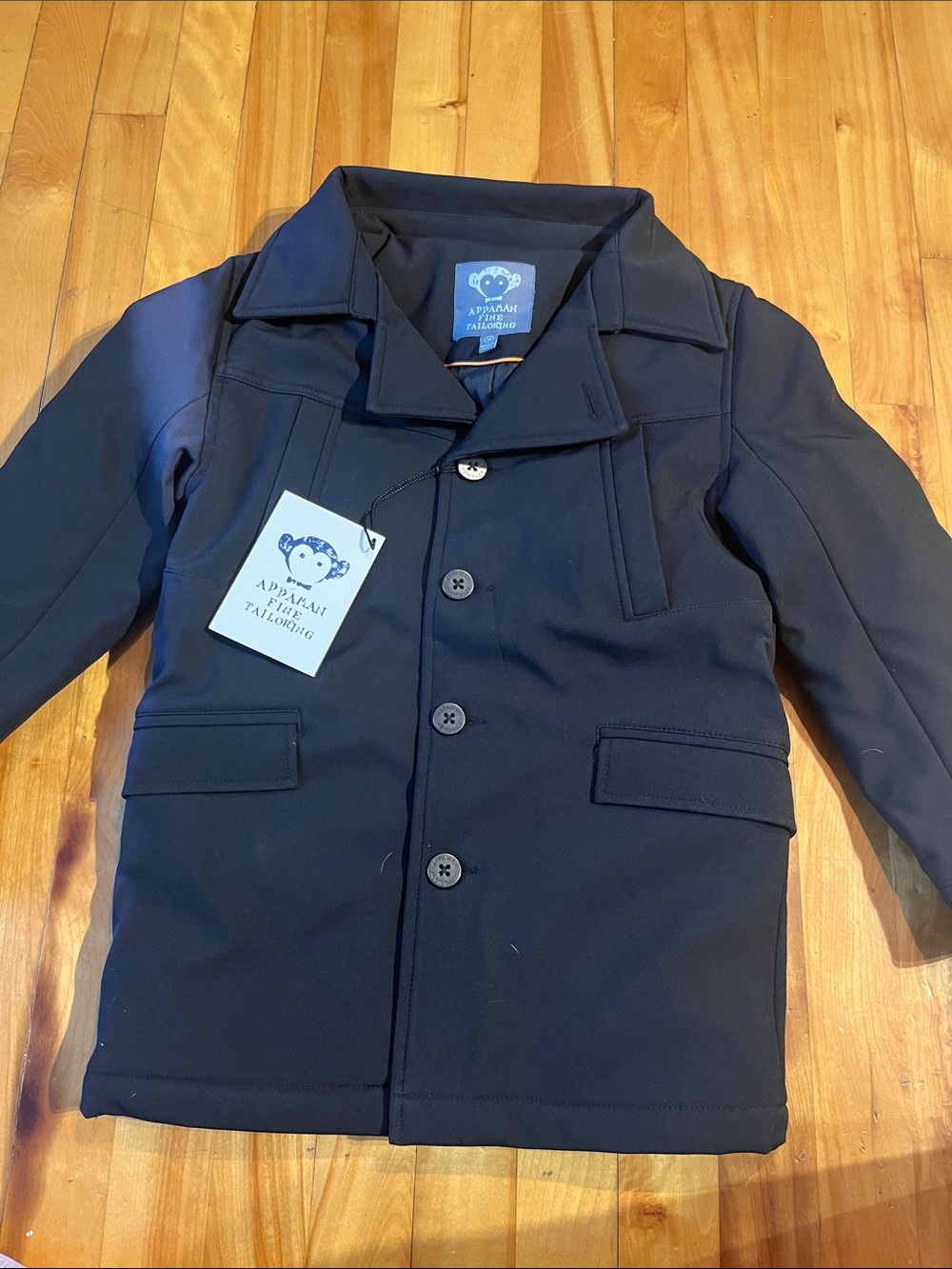 Appaman Navy Blue Boys' Classic Peacoat